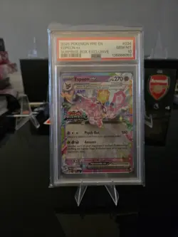 Pokemon TCG Espeon EX 034/131 Psa 10 - Image 1