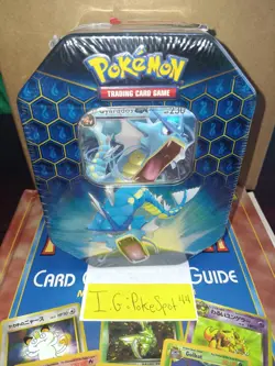 Pokemon 2019 Hidden Fates Gyarados Gx Tin Sealed - Image 1