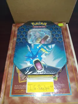 Pokemon 2019 Hidden Fates Gyarados Gx Tin Sealed - Image 2