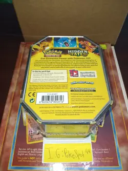 Pokemon 2019 Hidden Fates Gyarados Gx Tin Sealed - Image 3