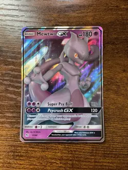 Pokemon MEWTWO GX 31/68 Hidden Fates Ultra Rare NM/MINT - Image 1