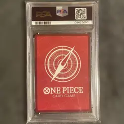 One Piece Monkey D Luffy Leader Parallel PSA10 OP11-040 L Rare Card - Image 2