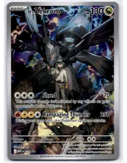 N'S ZEKROM - 031 031 HOLO PROMO ME: MEGA EVOLUTION PROMO POKEMON NEAR MINT - Image 1