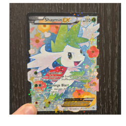Pokemon TCG Shaymin EX 106/108 Roaring Skies Ultra Rare Full Art Holo 110HP - Image 1