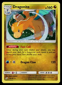 Dragonite 119/181 Cosmo Holo Promo Pokemon Near Mint - Image 1