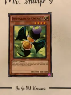 HOURGLASS OF COURAGE - STOR-EN091 ENGLISH Yu-Gi-Oh! CARD COMMON KONAMI TCG 2011 - Image 2