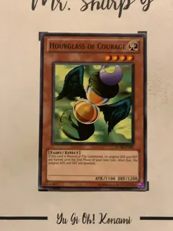 HOURGLASS OF COURAGE - STOR-EN091 ENGLISH Yu-Gi-Oh! CARD COMMON KONAMI TCG 2011 - Image 3