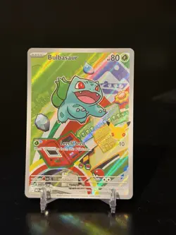 Pokemon Bulbasaur MEP 037 First Partner Illustration Rare Promo 30th Anniversary - Image 1