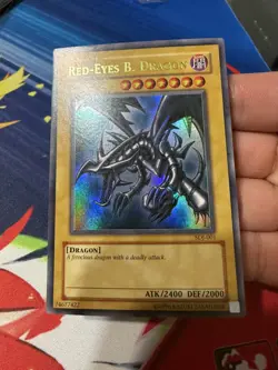 *GREAT CONDITION* Red-Eyes B. Dragon SDJ-001 Starter Deck Joey Unlimited Yugioh - Image 1