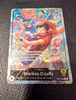 OPTCG Monkey.D.Luffy OP15-098 Alternate Art Leader - Image 1