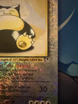 Pokemon Snorlax 64/110 Legendary LC Reverse Holo LP Clean Card Vintage - Image 4