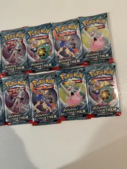 10x Pokemon Journey Together Booster Packs Lot Of 10 FACTORY SEALED 100 Cards - Image 5