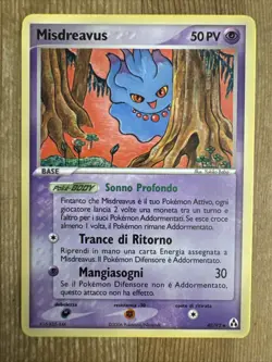 Misdreavus 40/92 2006 EX Legend Maker Pokemon Card Non Holo Common NM ITALIAN - Image 1