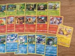 Pokemon McDonalds Celebrations 25th Anniversary complete non holo Set card - Image 3