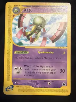 Pokemon Xatu 35/144 Skyridge Pokemon TCG Card - Image 1