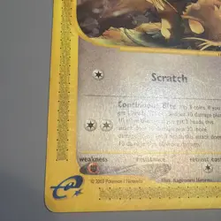 Pokemon Card - Raticate Skyridge 89/144 LP/MP Vintage - Image 5