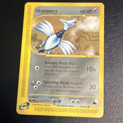 Skarmory 97/144 Skyridge e-series 2003 Vintage Pokemon Card e-reader MP - Image 1