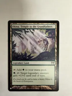 1xMTG Okina, Temple to the Grandfathers- The List-MP - Image 1