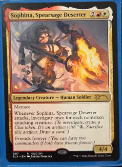 Magic: The Gathering Friends Forever Clue Artifact Commander Deck - Image 1