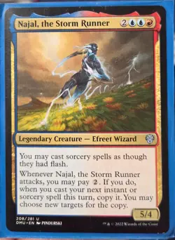 Magic: The Gathering Spellslinging Commander Deck: Najal, The Storm Runner - Image 1