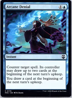 Arcane Denial 176 Common Commander: Modern Horizons 3 Magic: The Gathering NM - Image 1