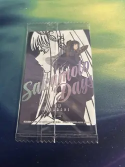 Sakamoto Days Osaragi Japanese Wafer Card - Image 2