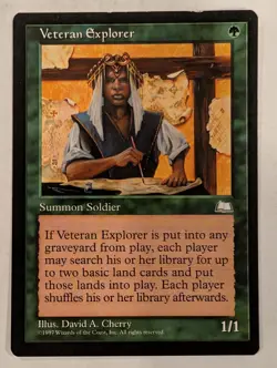 Veteran Explorer - Weatherlight - Magic the Gathering MTG Nice! - Image 1