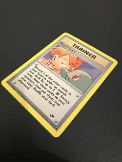 Misty’s Tears 118/132 Gym Challenge Unlimited 2000 Pokemon Card Uncommon LP - Image 3