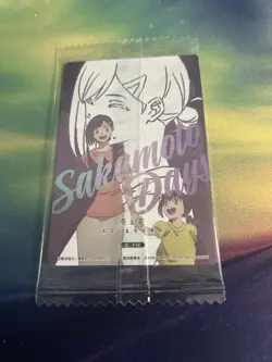 Sakamoto Days Aoi & Hana Japanese Wafer Card - Image 2
