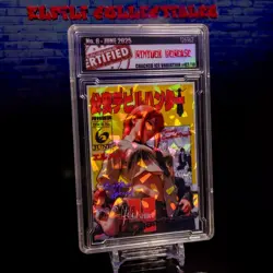 Makima Waifu Card Serial #02/10 LIMITED RELEASE Encased Custom Holo Foil SLAB - Image 2