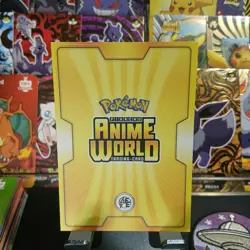 Pikachu Cosplay! Series 3 Anime World Obito Uchiha 86 Naruto Pokemon Card Peru - Image 2