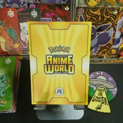 Pikachu Cosplay! Series 3 Anime World Minato Namikaze 82 Naruto Pokemon Card - Image 2