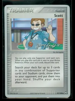 Pokemon SCOTT 81/108 Power Keepers 2007 World Championships - MINT - Card B - Image 1