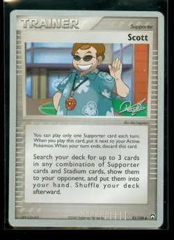 Pokemon SCOTT 81/108 Power Keepers 2008 World Championships - MINT - Card C - Image 1