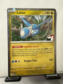 Latios 101/132 Play Pokemon Stamp Prize Pack Series Holo - NM - Image 1