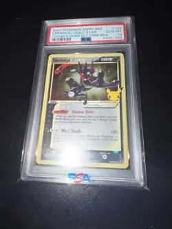 Pokemon Greninja Gold Star SWSH144 Celebrations Promo Holo PSA 10 - Image 1