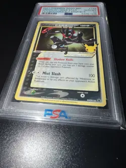 Pokemon Greninja Gold Star SWSH144 Celebrations Promo Holo PSA 10 - Image 2