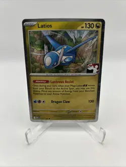 101/132 Latios Prize Pack Series 8 Stamped Pokemon TCG Mega Cosmos Holo - Image 1