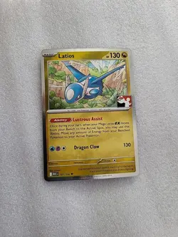 Latios Holo Pokemon Prize Pack Series 8 Promo Pokemon Card NM/LP - Image 1