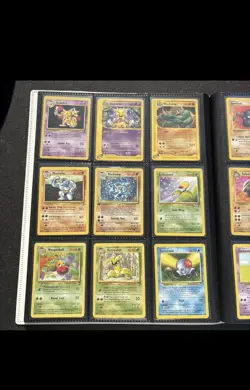 Original 151150 Complete Set 1st Gen Pokemon WOTC 14 Holos Vintage 19992 G2U - Image 2