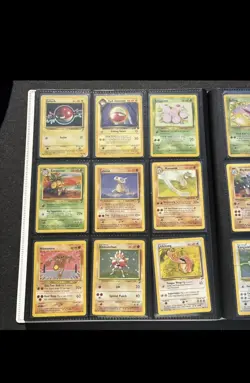 Original 151150 Complete Set 1st Gen Pokemon WOTC 14 Holos Vintage 19992 G2U - Image 3