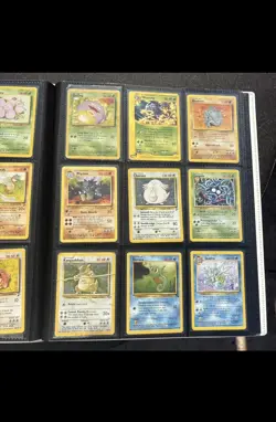 Original 151150 Complete Set 1st Gen Pokemon WOTC 14 Holos Vintage 19992 G2U - Image 4