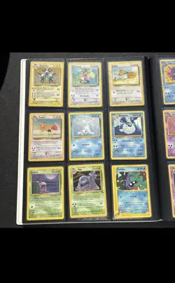 Original 151150 Complete Set 1st Gen Pokemon WOTC 14 Holos Vintage 19992 G2U - Image 5