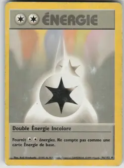Pokemon TCG Double Colorless Energy Uncommon Base Set 096/102 - Image 1