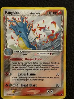Pokemon Kingdra EX Delta Species 10/110 2006 Nintendo Pokemon TCG - Image 2