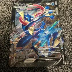 Greninja V-Union SWSH155 JUMBO OVERSIZED Black Star Promo Pokemon Card - Image 1
