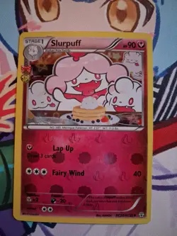 Pokemon TCG Slurpuff RC20/RC32 Reverse Holo Lightly Played - Image 1