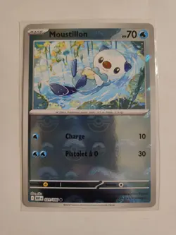 Carte Pokemon - Moustillon Reverse Pokeball 021/086 - Flamme Blanche EV10.5 - Image 1