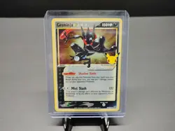 Pokemon Greninja Gold Star SWSH144 Celebrations Black Star Promo - Image 3