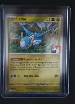Latios 101/132 MEG Prize Pack Series 8 Play! Pokemon Stamped Holo Near Mint - Image 1